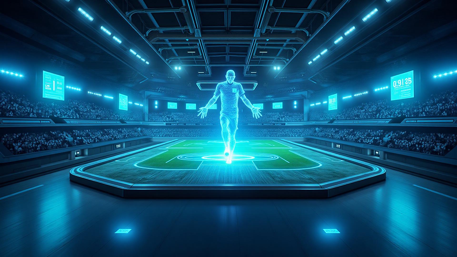 Sports technology innovation hub with AI analytics